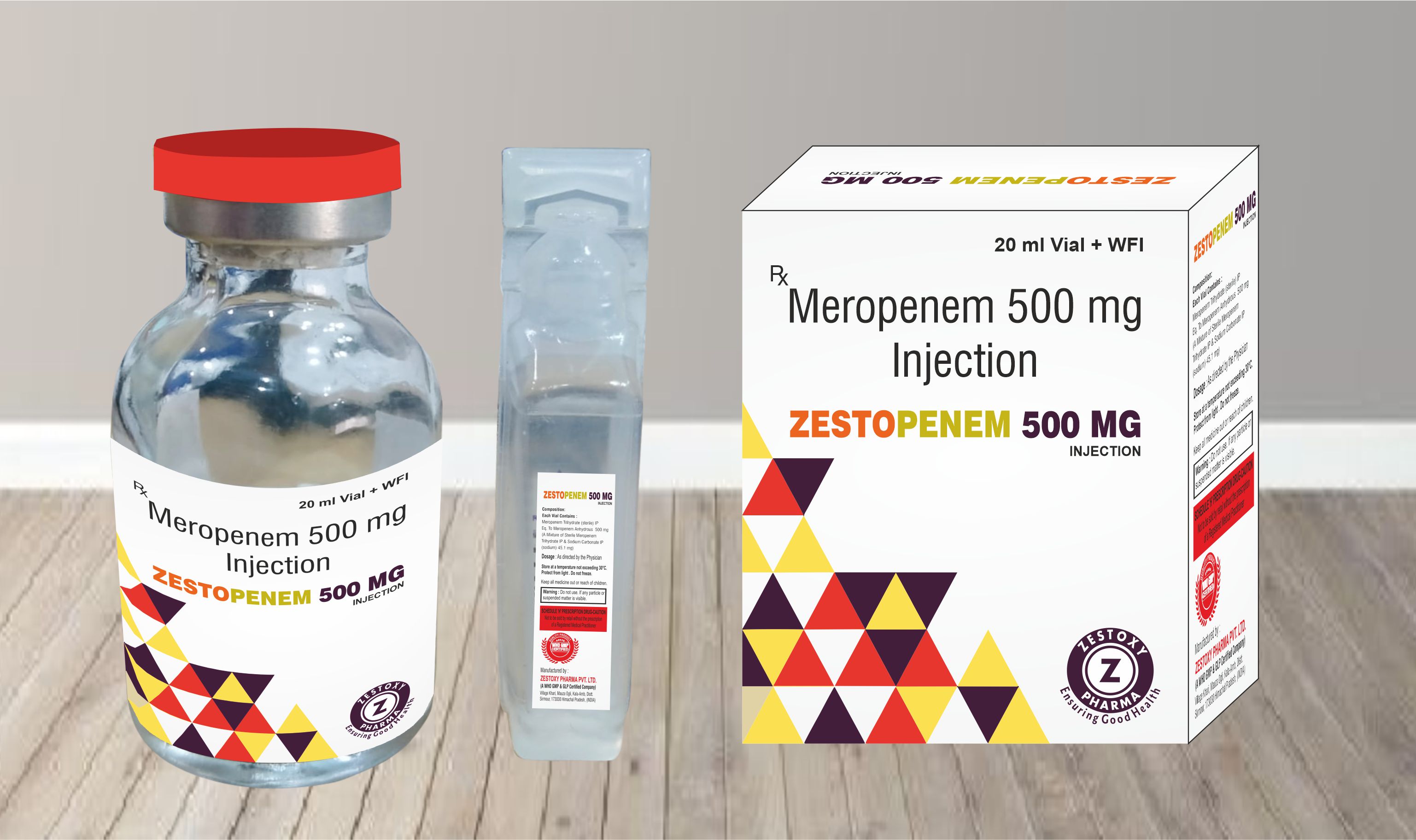 ZESTOPENEM 500 MG INJECTION